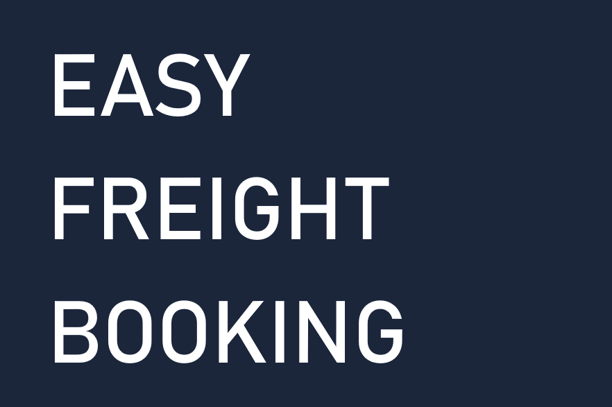 Book freight. Instantly.